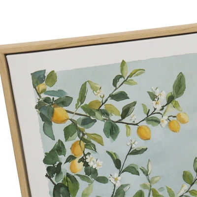 Gambar Informa Hiasan Dinding Kanvas Print Branch 28x35 cm Set 2 pcs - Mix
