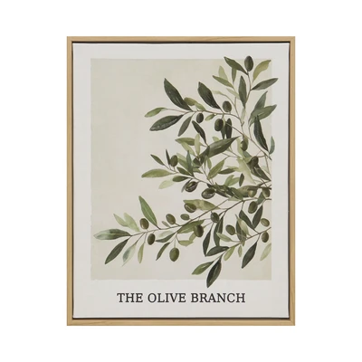 Gambar Informa Hiasan Dinding Kanvas Print Branch 28x35 cm Set 2 pcs - Mix