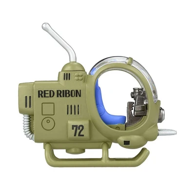Gambar Tomica Dream Diecast Dragon Ball Red Ribbon Armys Small Aircraft - Hijau/Biru