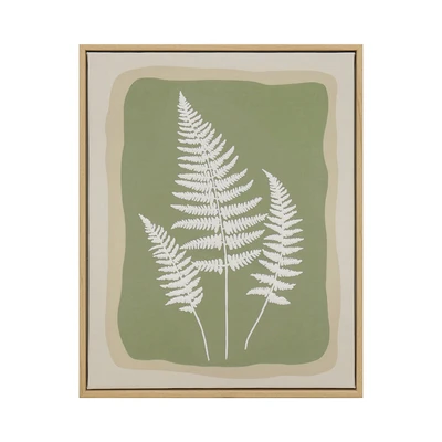 Gambar Informa Hiasan Dinding Kanvas Print Leaves 28x35 cm Set 2 pcs - Mix