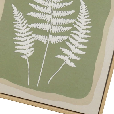 Gambar Informa Hiasan Dinding Kanvas Print Leaves 28x35 cm Set 2 pcs - Mix