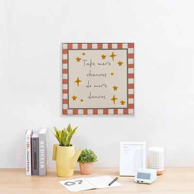 Gambar Informa Hiasan Dinding Kanvas Print Words 40x40 cm V1 - Mix