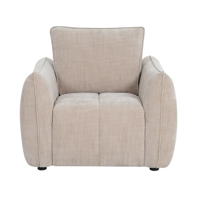Gambar Informa Eloise Set Sofa Fabric 1 & 2 Seater - Krem Beige