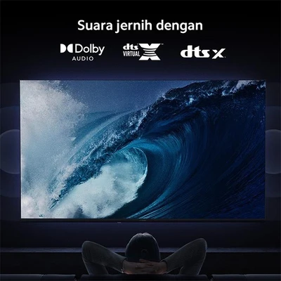 Gambar Xiaomi 43 Inch LED FHD Google TV L43MB-AFID - Hitam