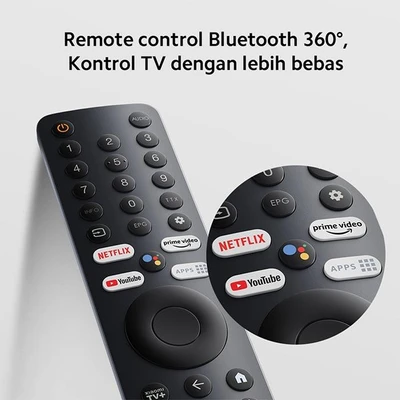 Gambar Xiaomi 43 Inch LED FHD Google TV L43MB-AFID - Hitam