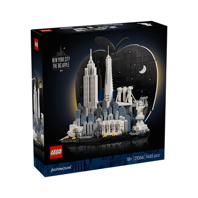 Gambar LEGO Architecture New York City The Big Apple Set 1465 pcs 21066 - Mix