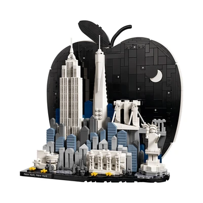 Gambar LEGO Architecture New York City The Big Apple Set 1465 pcs 21066 - Mix