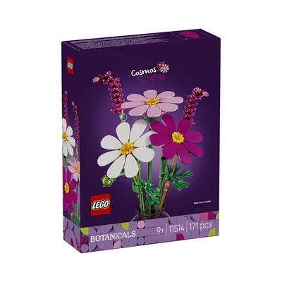 Gambar LEGO Botanicals Cosmos Flowers Set 171 pcs 11514 - Ungu/Putih
