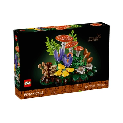 Gambar LEGO Botanicals Woodland Mushrooms Set 806 pcs 11505 - Mix