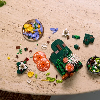 Gambar LEGO Botanicals Woodland Mushrooms Set 806 pcs 11505 - Mix