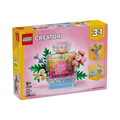 Gambar LEGO Creator 3 in 1 Floral Decor Perfume Bottle Set 286 pcs 31383 - Mix
