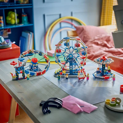 Gambar LEGO Creator 3 in 1 Iconic Ferris Wheel Set 916 pcs 31389 - Mix