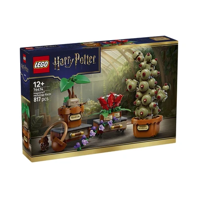 Gambar LEGO Harry Potter Hogwarts Herbology Plants Set 817 pcs 76474 - Mix
