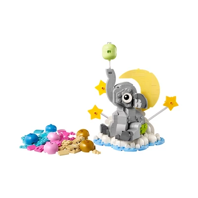 Gambar LEGO Baby Elephant in the Sky Set 402 pcs 40184 - Abu-Abu