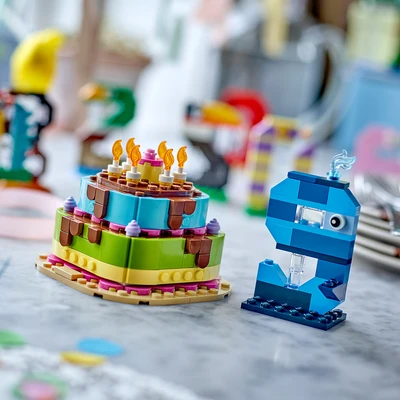 Gambar LEGO Birthday Numbers Set 281 pcs 40807 - Mix