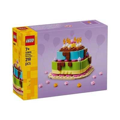 Gambar LEGO Birthday Party Cake Set 219 pcs 40815 - Mix
