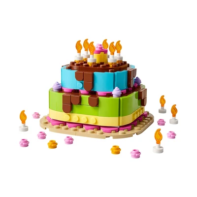 Gambar LEGO Birthday Party Cake Set 219 pcs 40815 - Mix
