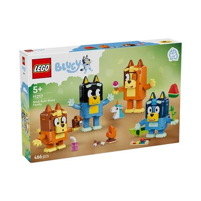 Gambar LEGO Brick Built Bluey Family Set 466 pcs 11217 - Mix