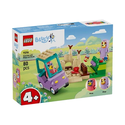 Gambar LEGO Grannies with Bingo & Bluey Set 80 pcs 11216 - Mix