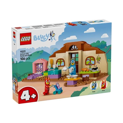 Gambar LEGO School with Rusty & Bluey Set 106 pcs 11221 - Mix