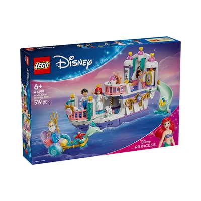 Gambar LEGO Disney Ariels Royal Wedding Boat Set 519 pcs 43299 - Mix