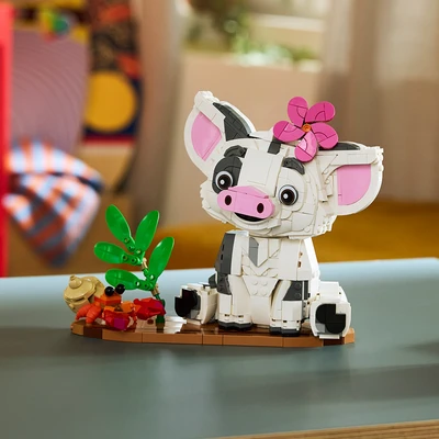 Gambar LEGO Disney Moana Pua Set 885 pcs 43292 - Putih