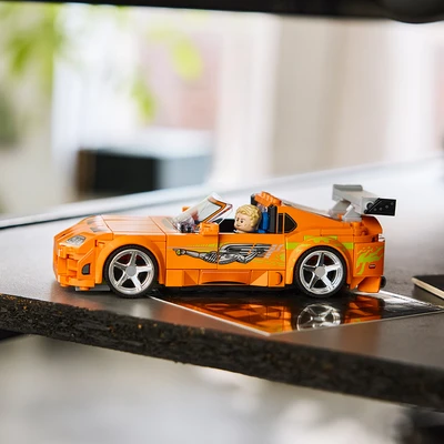 Gambar LEGO Speed Champions Fast & Farious Toyota Supra MK4 Set 292 pcs 77260 - Oranye