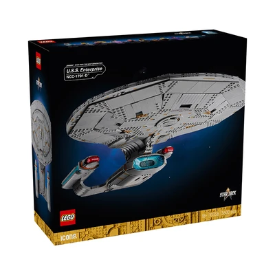 Gambar LEGO Icons Star Trek USS Enterprise Set 3600 pcs 10356 - Abu-abu