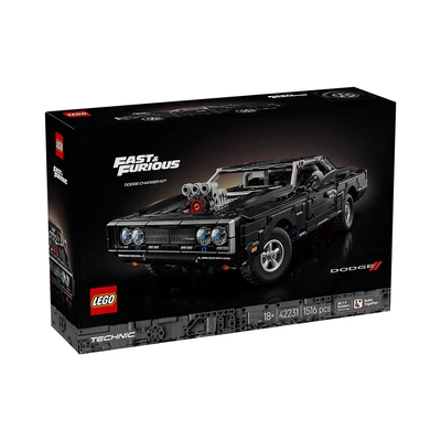 Gambar LEGO Technic Fast & Farious Dodge Charger R/T Set 1516 pcs 42231 - Hitam
