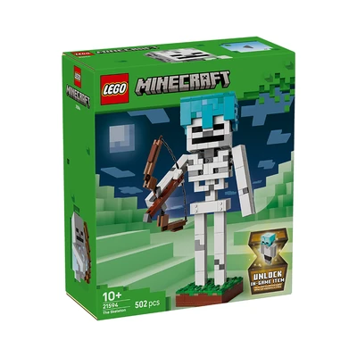Gambar LEGO Minecraft The Skeleton Set 502 pcs 21594 - Putih