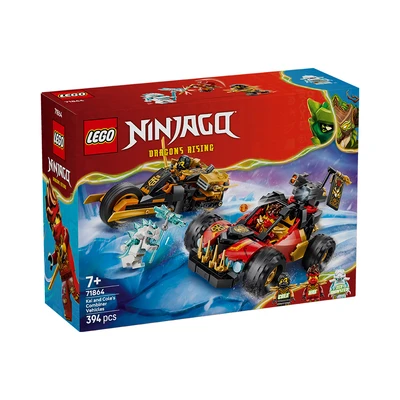 Gambar LEGO Ninjago Kai and Coles Combiner Vehicles Set 394 pcs 71864 - Mix