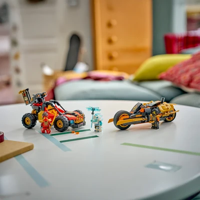 Gambar LEGO Ninjago Kai and Coles Combiner Vehicles Set 394 pcs 71864 - Mix