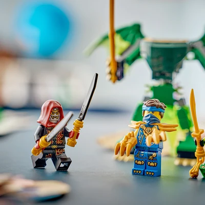 Gambar LEGO Ninjago Lloyds Dragon Mech Battle Pack Set 81 pcs 71862 - Mix