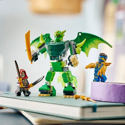 Gambar LEGO Ninjago Lloyds Dragon Mech Battle Pack Set 81 pcs 71862 - Mix