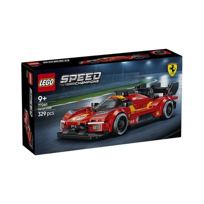 Gambar LEGO Speed Champions Ferrari 499P Set 329 pcs 77261 - Merah