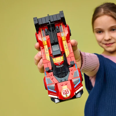 Gambar LEGO Speed Champions Ferrari 499P Set 329 pcs 77261 - Merah