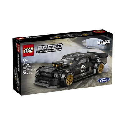 Gambar LEGO Speed Champions Ken Blocks 65 Ford Mustang Hoonicorn Set 435 pcs 77262 - Hitam