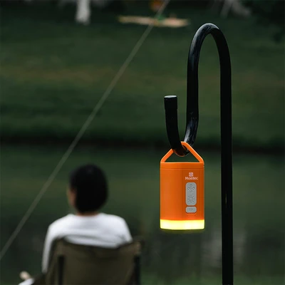 Gambar Montec Pompa Angin Mini Portabel 1200mAh - Oranye