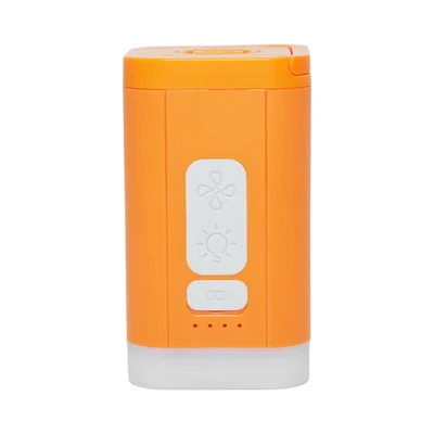 Gambar Montec Pompa Angin Mini Portabel 1200mAh - Oranye