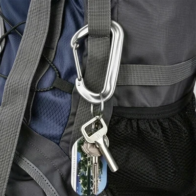 Gambar Montec Basic Karabiner Aluminium 50 kg Set 2 pcs - Silver