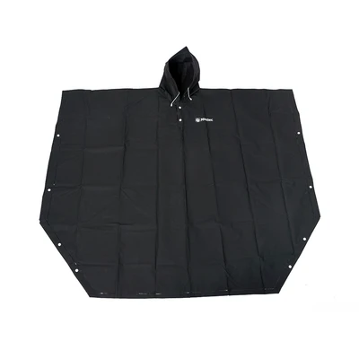 Gambar Montec Jas Hujan Poncho Hiking Premium EVA - Hitam