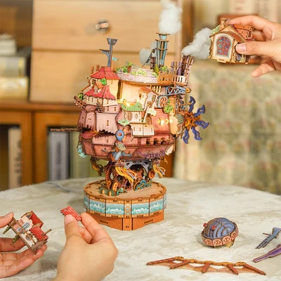Gambar Tonecheer Miniatur Walking Castle Set 830 pcs - Mix