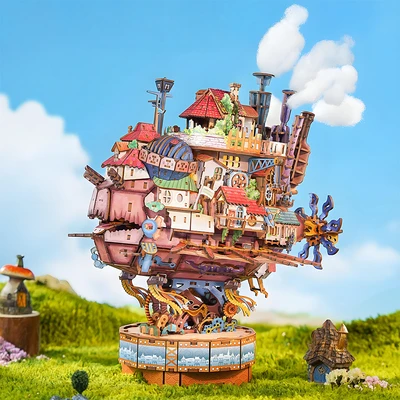 Gambar Tonecheer Miniatur Walking Castle Set 830 pcs - Mix