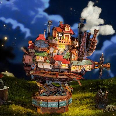 Gambar Tonecheer Miniatur Walking Castle Set 830 pcs - Mix