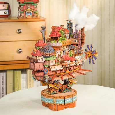 Gambar Tonecheer Miniatur Walking Castle Set 830 pcs - Mix