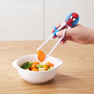 Gambar Disney Spiderman Sumpit Dengan Tempat Penyimpanan - Merah/Putih