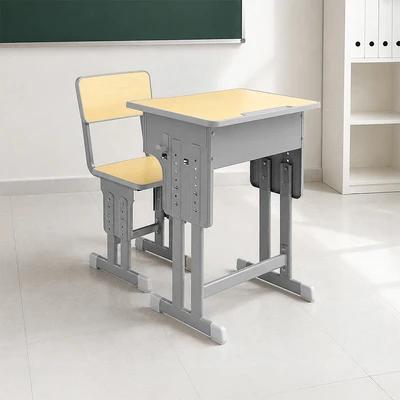 Gambar Selma Jestar Set Kursi & Meja Sekolah - Abu-Abu