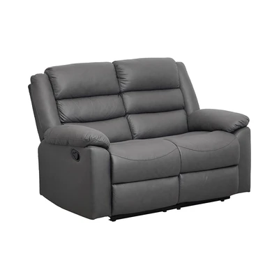 Gambar Selma Lexus Set Sofa Recliner Fabric - Abu-Abu Tua