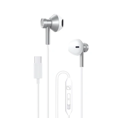 Gambar Sovox Earphone Semi In-Ear Wired Type-C - Putih