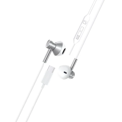 Gambar Sovox Earphone Semi In-Ear Wired Type-C - Putih